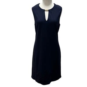Jude Connally Navy Sleeveless Dress